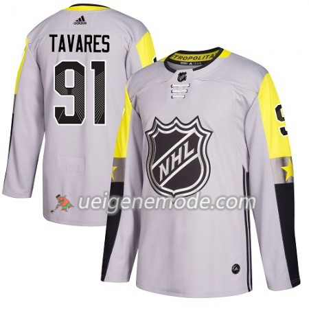 New York Islanders Trikot John Tavares 91 2018 NHL All-Star Metro Division Adidas Grau Authentic